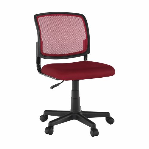 Kondela 265167 Otočná stolička tmavo červená, čierna RAMIZA