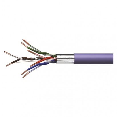 Emos Dátový kábel FTP CAT 5E LSZH S9222, 305m, fialový 2309110020