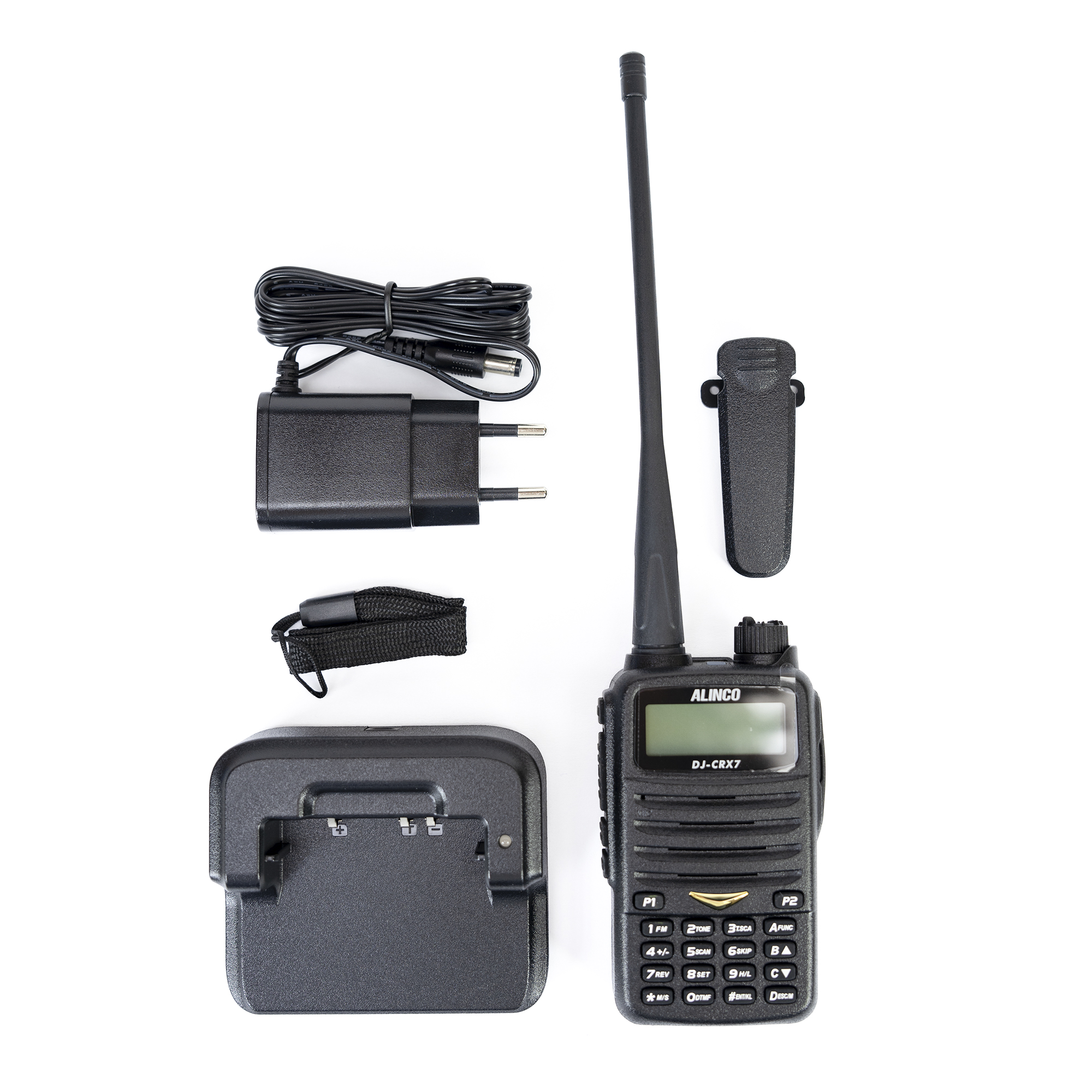 Alinco DJ-CRX-7 Prenosná VHF/UHF rádiostanica FM rádio