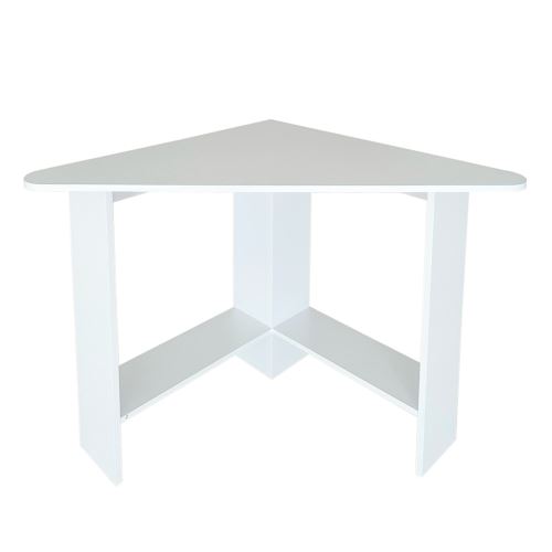 MODERNHOME WYJ-235 Rohový biely počítačový stôl