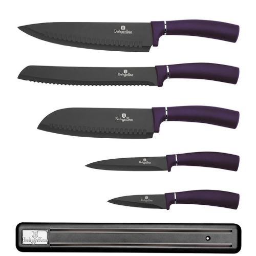 BERLINGERHAUS sada nožov nerezovej 6 ks Purple Metallic Line BH-2681