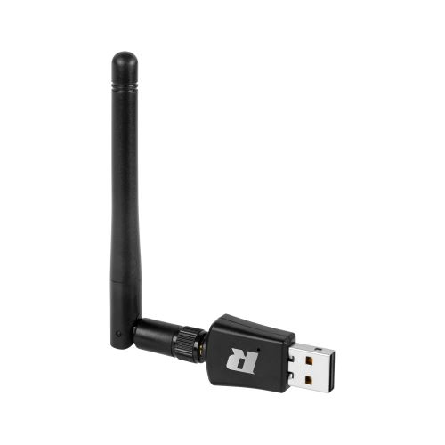 Rebel WiFi sieťová karta 5GHz 802.11 a/c/b/g/n USB adaptér s anténou čierny KOM0640-5